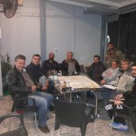 Αναμνηστική φωτογραφία των υποψηφίων χειριστών ταχυπλόων σκαφών λίγο πριν την έναρξη του μαθήματος.